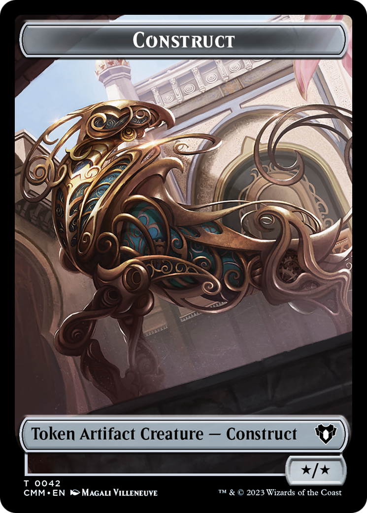 Eldrazi Spawn // Construct (0042) Double-Sided Token [Commander Masters Tokens] - The Mythic Store | 24h Order Processing