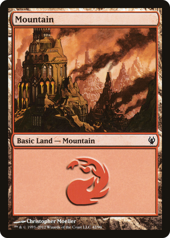 Mountain (42) [Duel Decks: Izzet vs. Golgari] - The Mythic Store | 24h Order Processing