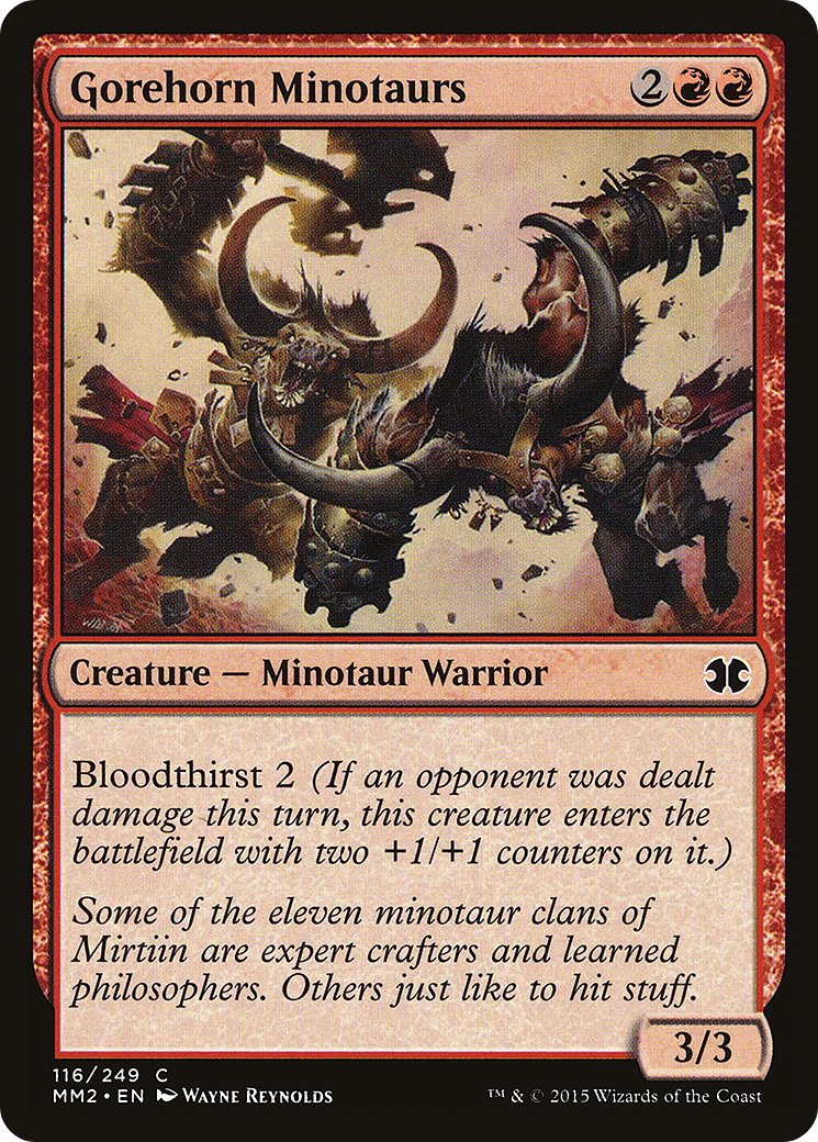 Gorehorn Minotaurs [Modern Masters 2015] - The Mythic Store | 24h Order Processing