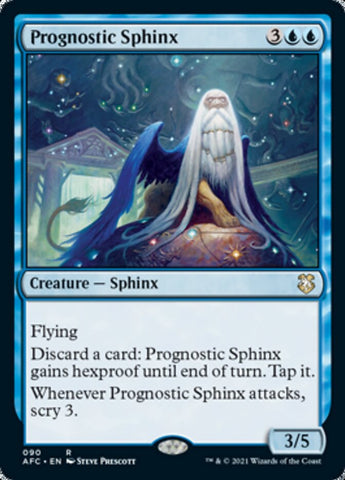 Prognostic Sphinx [Dungeons & Dragons: Adventures in the Forgotten Realms Commander] - The Mythic Store | 24h Order Processing