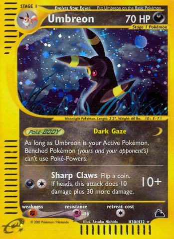 Umbreon (H30/H32) [Skyridge] - The Mythic Store | 24h Order Processing