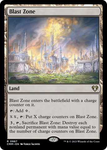 Blast Zone [Commander Masters] - The Mythic Store | 24h Order Processing