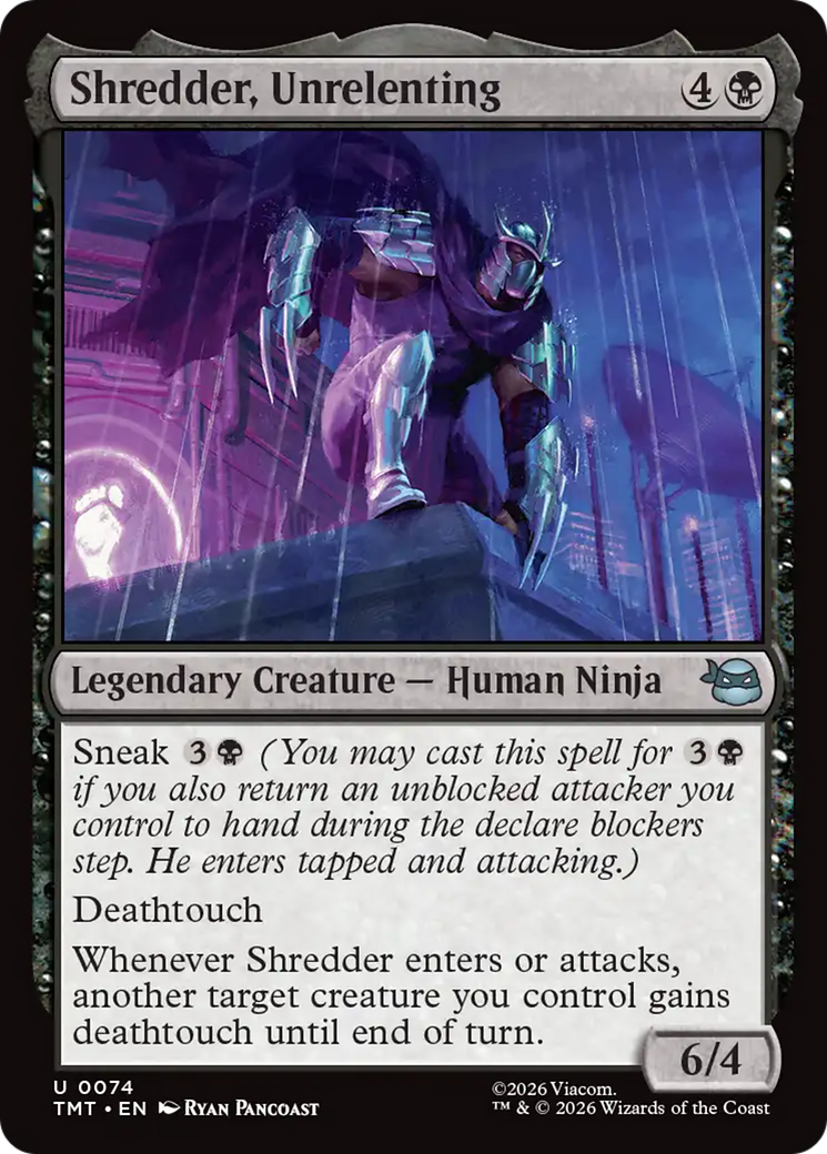 Shredder, Unrelenting [Teenage Mutant Ninja Turtles] - The Mythic Store | 24h Order Processing