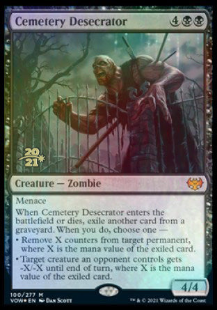 Cemetery Desecrator [Innistrad: Crimson Vow Prerelease Promos] - The Mythic Store | 24h Order Processing