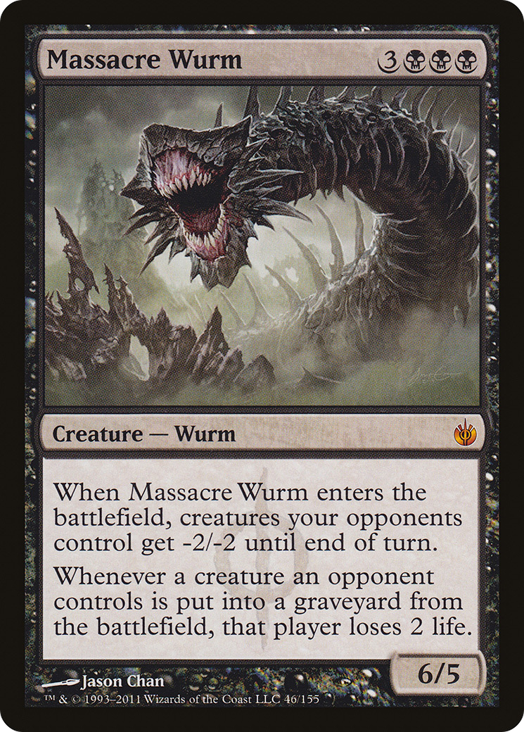 Massacre Wurm [Mirrodin Besieged] - The Mythic Store | 24h Order Processing