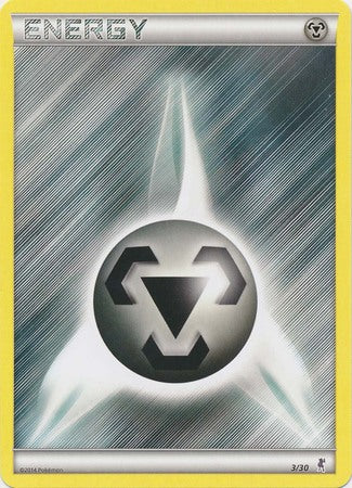 Metal Energy (3/30) [XY: Trainer Kit 1 - Bisharp] - The Mythic Store | 24h Order Processing