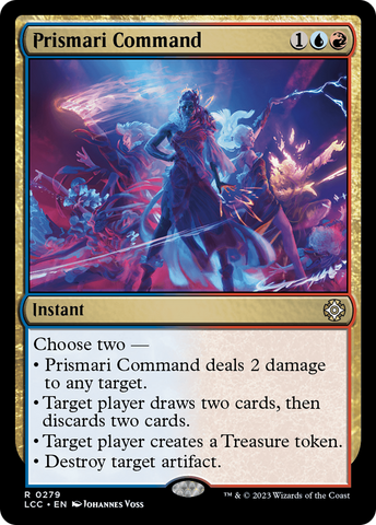 Prismari Command [The Lost Caverns of Ixalan Commander] - The Mythic Store | 24h Order Processing
