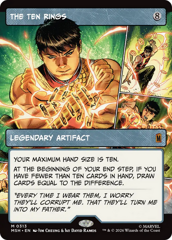 The Ten Rings (Borderless) [Marvel Super Heroes] - The Mythic Store | 24h Order Processing