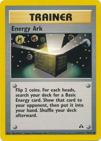 Energy Ark (75/75) [Neo Discovery Unlimited] - The Mythic Store | 24h Order Processing