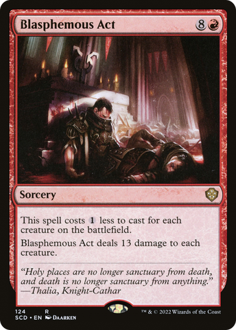 Blasphemous Act [Starter Commander Decks] - The Mythic Store | 24h Order Processing