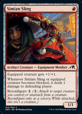 Simian Sling [Kamigawa: Neon Dynasty] - The Mythic Store | 24h Order Processing