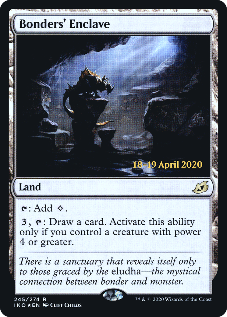 Bonders' Enclave [Ikoria: Lair of Behemoths Prerelease Promos] - The Mythic Store | 24h Order Processing