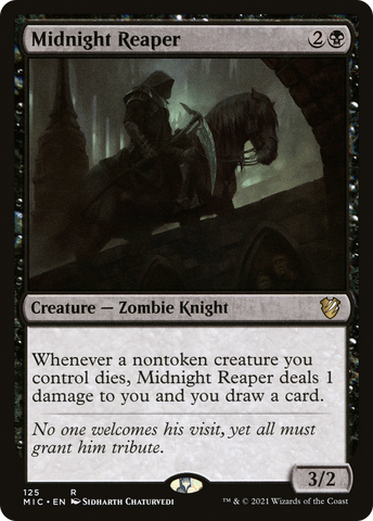 Midnight Reaper [Innistrad: Midnight Hunt Commander] - The Mythic Store | 24h Order Processing