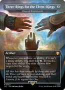 Three Rings for the Elven-Kings - Rings of Brighthearth (Surge Foil) [The Lord of the Rings: Tales of Middle-Earth Commander] - The Mythic Store | 24h Order Processing