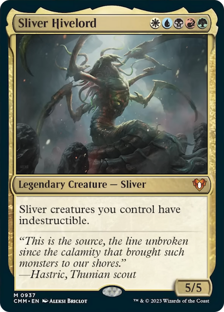 Sliver Hivelord [Commander Masters] - The Mythic Store | 24h Order Processing