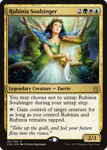 Rubinia Soulsinger [Commander Anthology] - The Mythic Store | 24h Order Processing