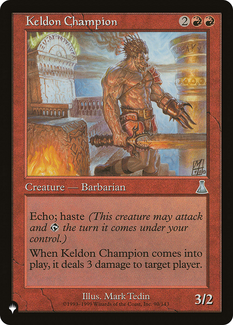 Keldon Champion [The List] - The Mythic Store | 24h Order Processing