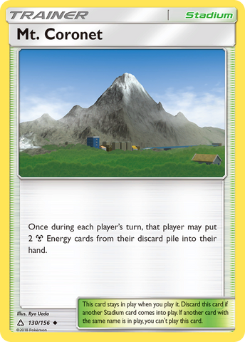 Mt. Coronet (130/156) [Sun & Moon: Ultra Prism] - The Mythic Store | 24h Order Processing