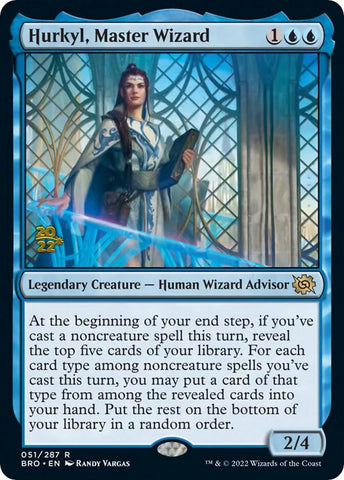 Hurkyl, Master Wizard [The Brothers' War Prerelease Promos] - The Mythic Store | 24h Order Processing