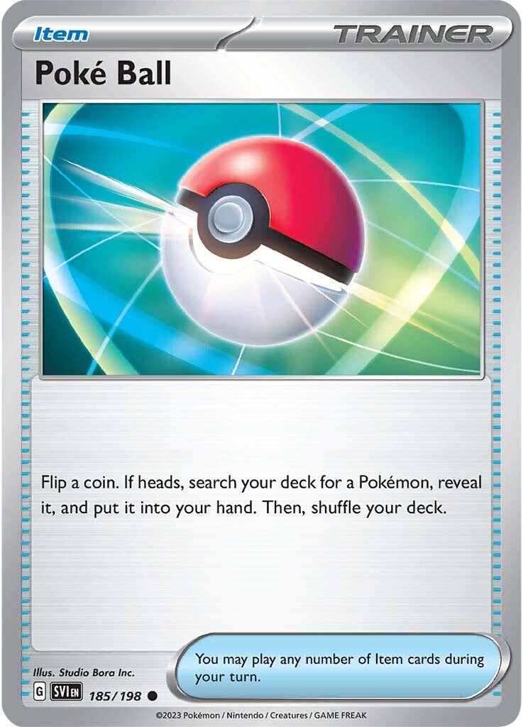 Poke Ball (185/198) [Scarlet & Violet: Base Set] - The Mythic Store | 24h Order Processing