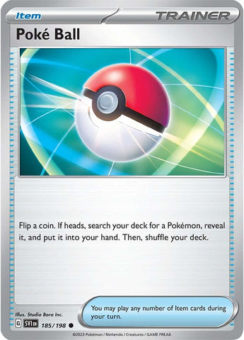 Poke Ball (185/198) [Scarlet & Violet: Base Set] - The Mythic Store | 24h Order Processing
