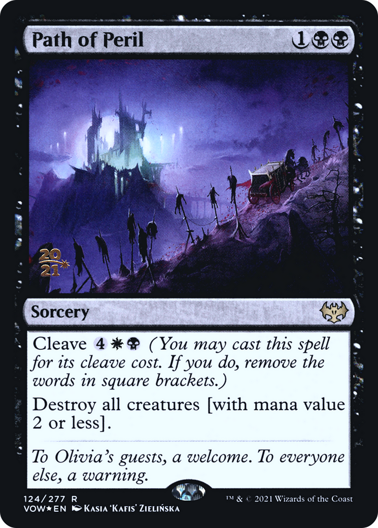 Path of Peril [Innistrad: Crimson Vow Prerelease Promos] - The Mythic Store | 24h Order Processing