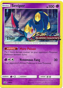 Seviper (SM46) (Staff Prerelease Promo) [Sun & Moon: Black Star Promos] - The Mythic Store | 24h Order Processing
