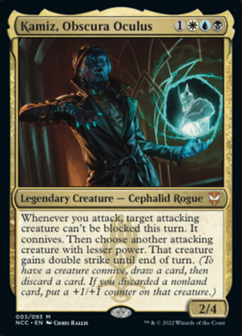 Kamiz, Obscura Oculus [Streets of New Capenna Commander] - The Mythic Store | 24h Order Processing