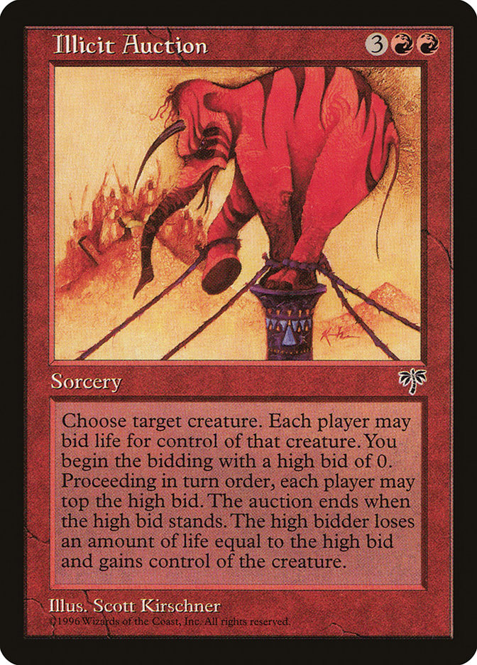 Illicit Auction [Mirage] - The Mythic Store | 24h Order Processing