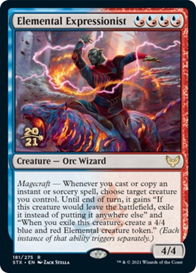 Elemental Expressionist [Strixhaven: School of Mages Prerelease Promos] - The Mythic Store | 24h Order Processing