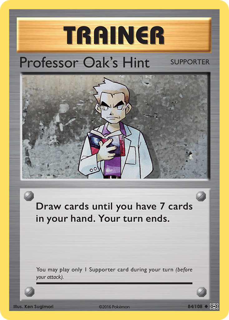 Professor Oak's Hint (84/108) [XY: Evolutions] - The Mythic Store | 24h Order Processing