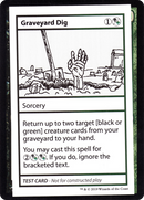 Graveyard Dig (2021 Edition) [Mystery Booster Playtest Cards] - The Mythic Store | 24h Order Processing