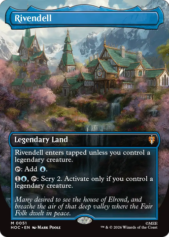 Rivendell (Borderless) [The Hobbit: Eternal-Legal] - The Mythic Store | 24h Order Processing