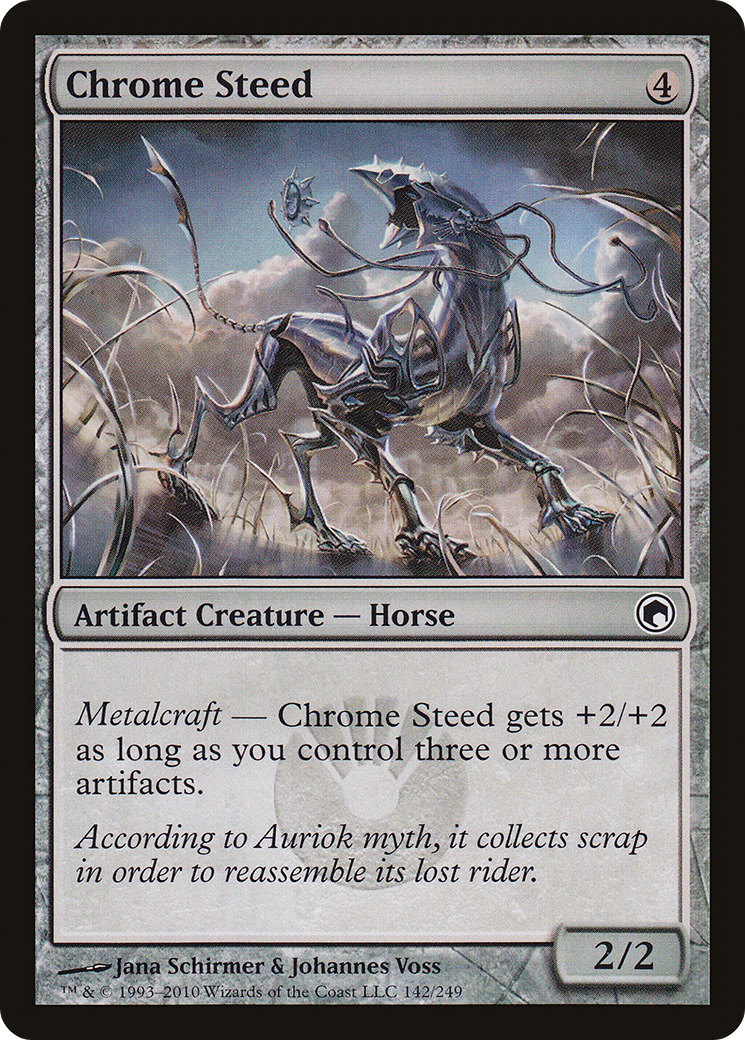 Chrome Steed [Scars of Mirrodin] - The Mythic Store | 24h Order Processing
