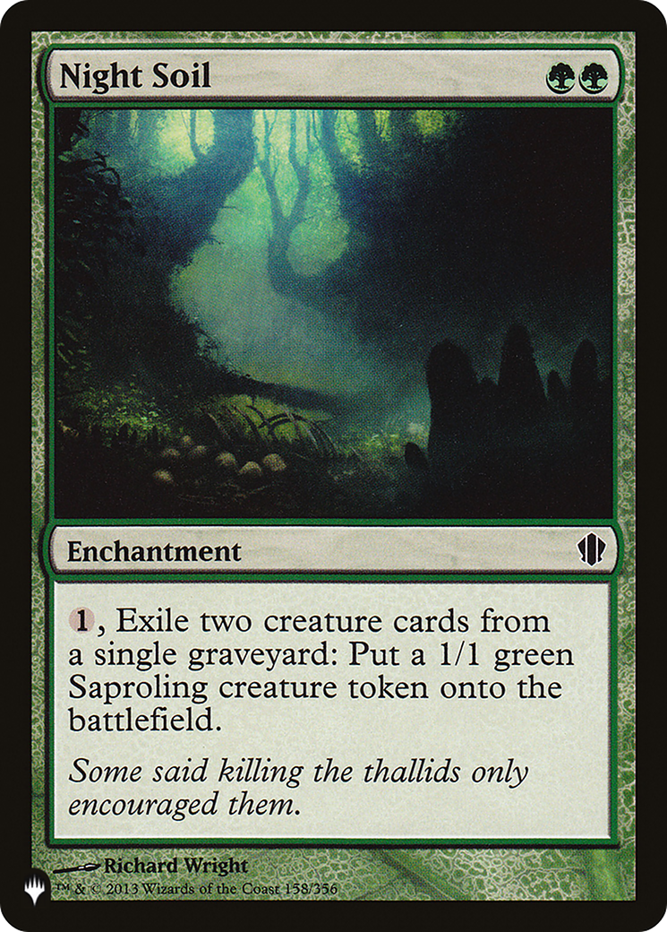 Night Soil [The List] - The Mythic Store | 24h Order Processing