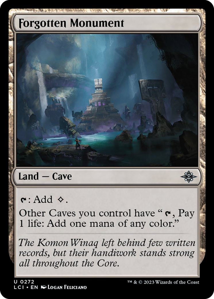 Forgotten Monument [The Lost Caverns of Ixalan] - The Mythic Store | 24h Order Processing