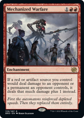 Mechanized Warfare (Promo Pack) [The Brothers' War Promos] - The Mythic Store | 24h Order Processing