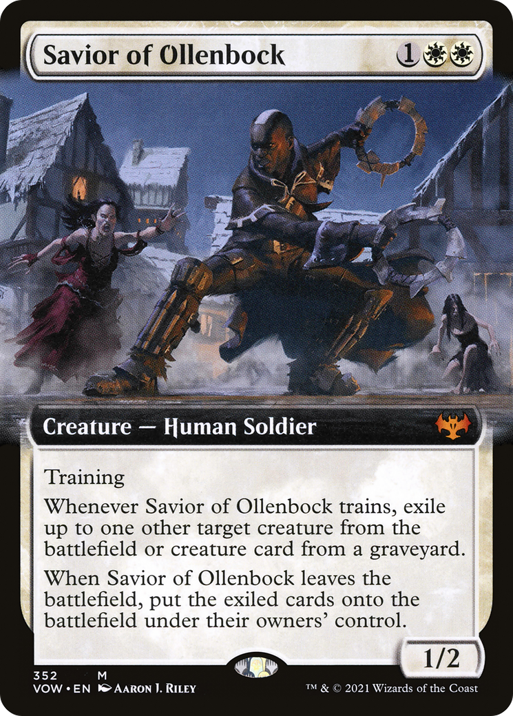 Savior of Ollenbock (Extended Art) [Innistrad: Crimson Vow] - The Mythic Store | 24h Order Processing