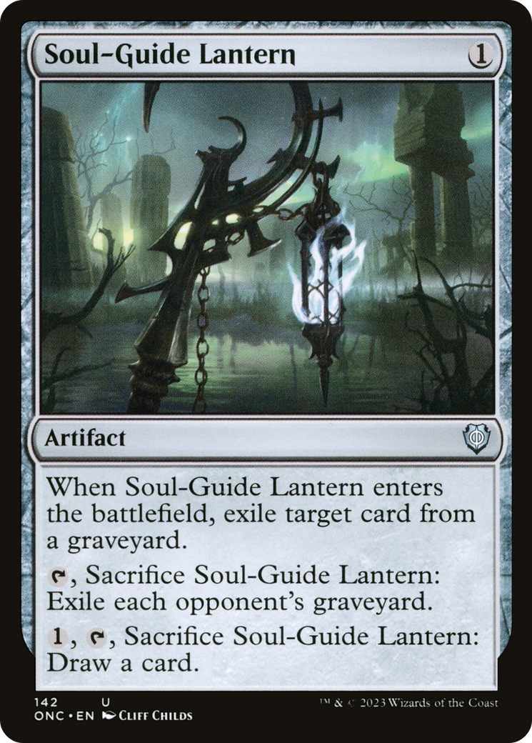 Soul-Guide Lantern [Phyrexia: All Will Be One Commander] - The Mythic Store | 24h Order Processing