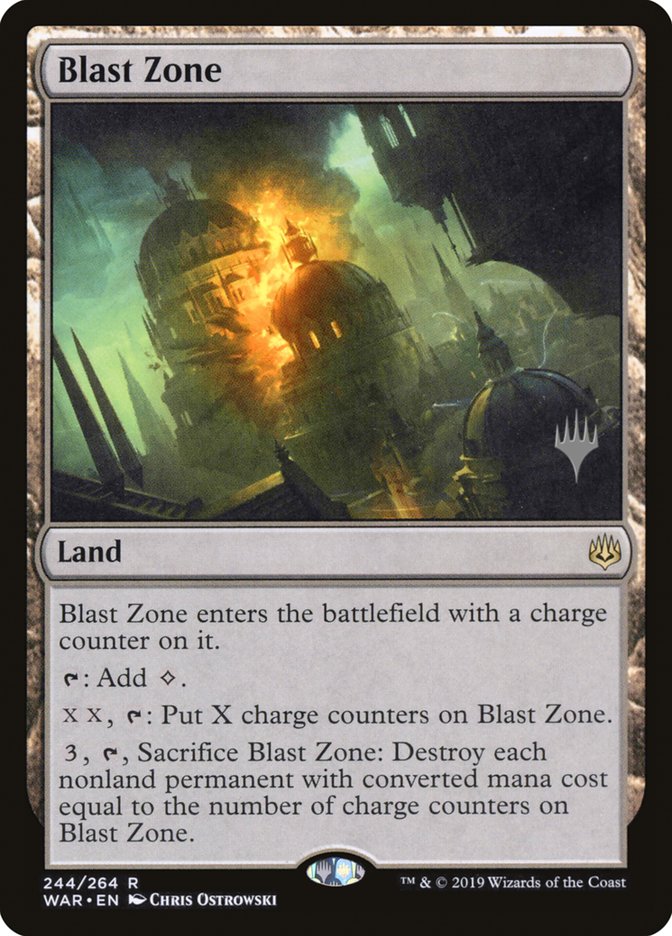 Blast Zone (Promo Pack) [War of the Spark Promos] - The Mythic Store | 24h Order Processing