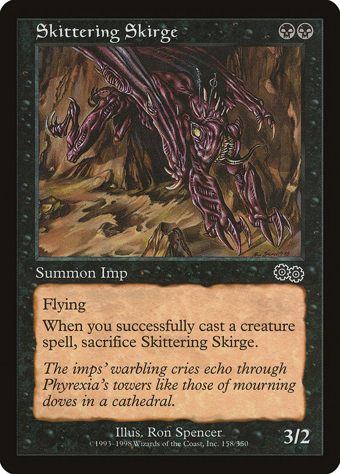 Skittering Skirge [Urza's Saga] - The Mythic Store | 24h Order Processing