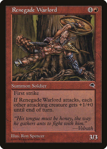 Renegade Warlord [Tempest] - The Mythic Store | 24h Order Processing