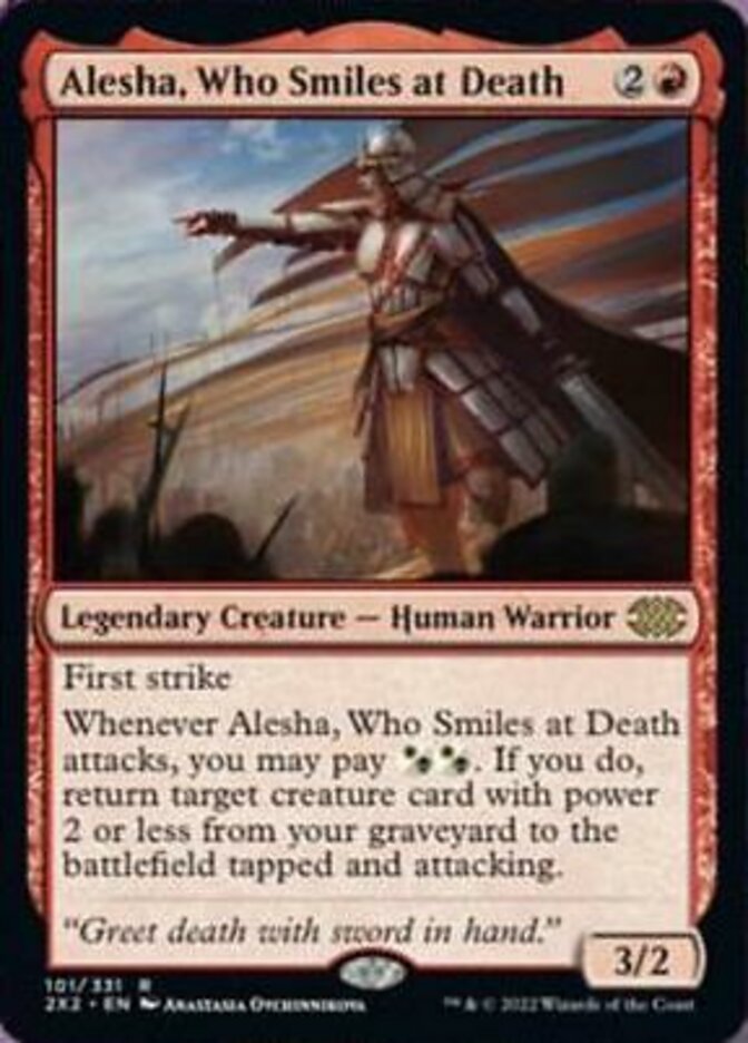 Alesha, Who Smiles at Death [Double Masters 2022] - The Mythic Store | 24h Order Processing