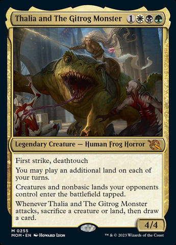 Thalia and The Gitrog Monster [March of the Machine] - The Mythic Store | 24h Order Processing