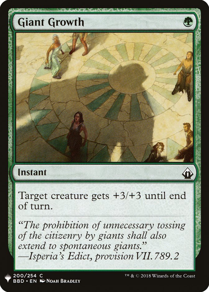 Giant Growth [Mystery Booster] - The Mythic Store | 24h Order Processing
