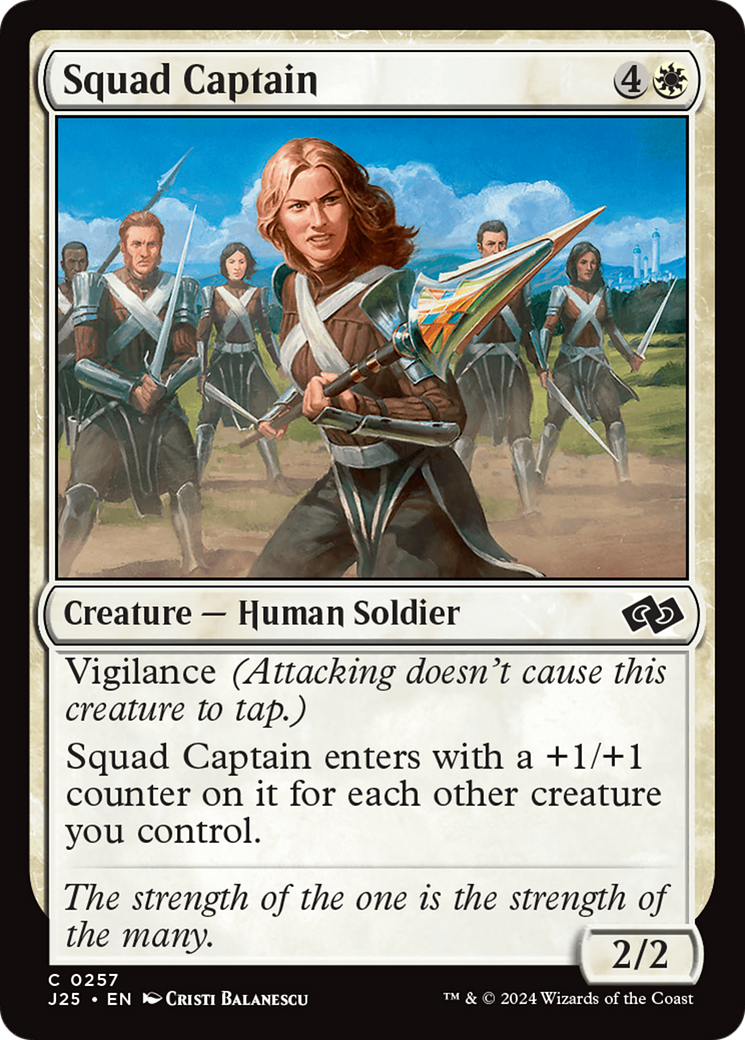 Squad Captain [Foundations Jumpstart] - The Mythic Store | 24h Order Processing