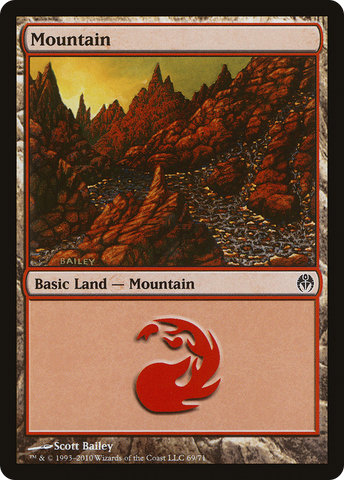 Mountain (69) [Duel Decks: Phyrexia vs. the Coalition] - The Mythic Store | 24h Order Processing