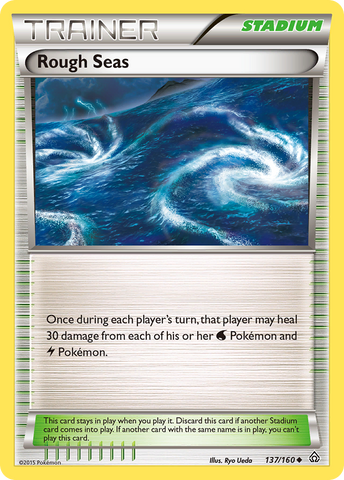 Rough Seas (137/160) [XY: Primal Clash] - The Mythic Store | 24h Order Processing