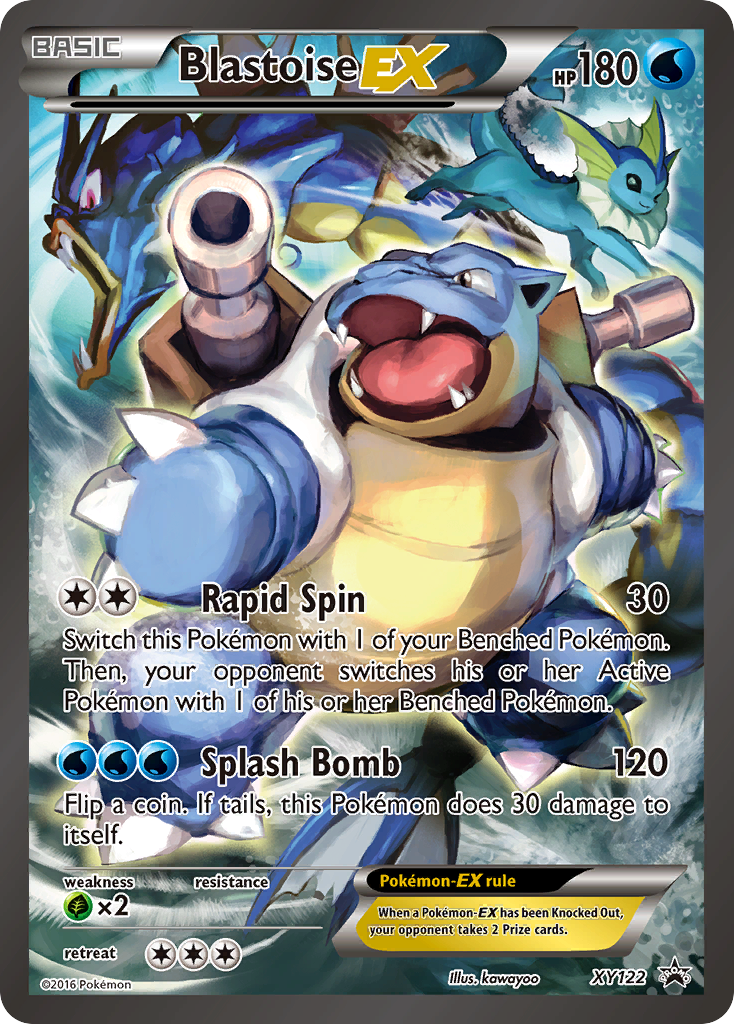 Blastoise EX (XY122) [XY: Black Star Promos] - The Mythic Store | 24h Order Processing