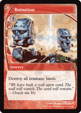 Ruination (Future Sight) [Mystery Booster 2] - The Mythic Store | 24h Order Processing